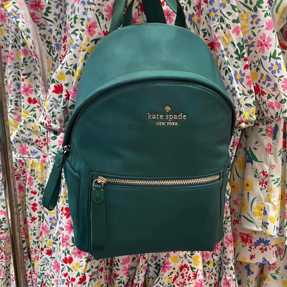 Kate Spade Chelsea Medium Backpack 
COLOR: Deep Jade 
NWT - Picture 12 of 16